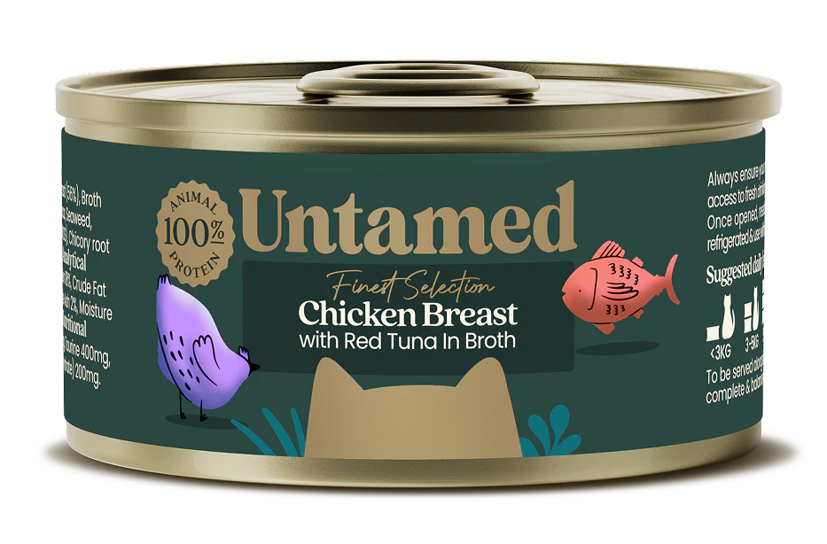 Chicken Breast with Red Tuna